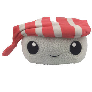 Toy Factory Miso Happy Sushi Plush 9" 2019 Item 21X0063 Salmon Sushi Stuffed Toy